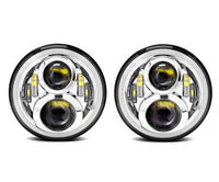 7045 7" Round Headlight Assembly