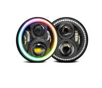 7045 7" Round Headlight Assembly