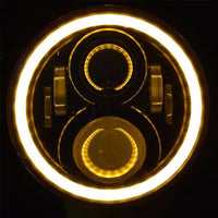 7045 7" Round Headlight Assembly