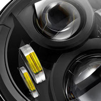 7045 7" Round Headlight Assembly