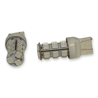 LED Exterior SMD Bulbs - 18 LED - Amber - 7443