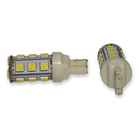 LED Exterior SMD Bulbs - 18 LED - White & Amber - 7443 - Switchback
