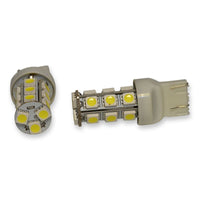 LED Exterior SMD Bulbs - 18 LED - White - 7443
