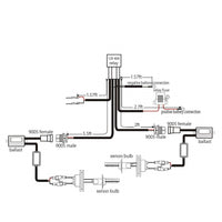 Single Beam HID Relay Harness