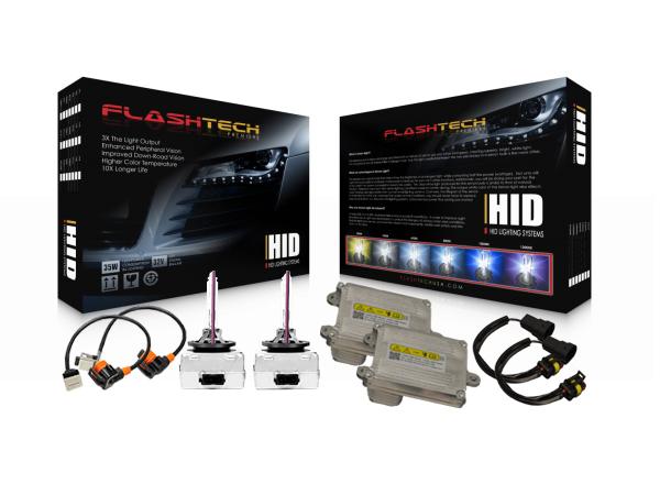 Flashtech Premiere Canbus HID Conversion Kit: OEM Replacement Sizes