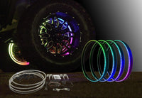 Color Chase Chasing RGB LED Wheel Light Kit