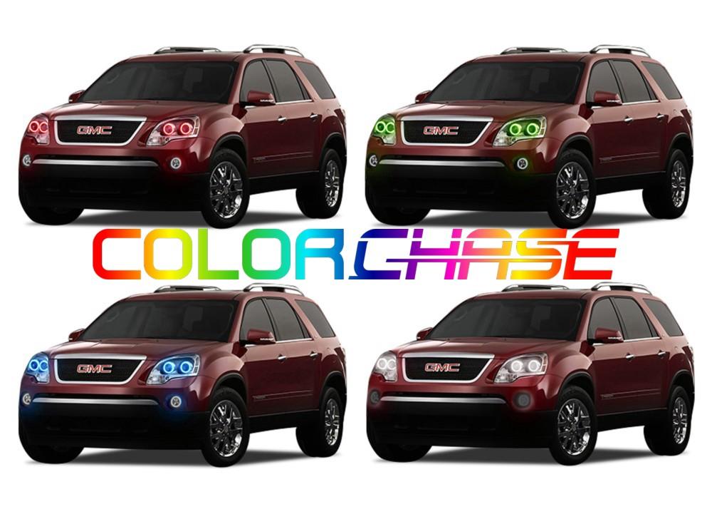 GMC Acadia ColorChase LED Halo Headlight Kit 2007-2012