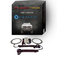 GMC Canyon V.3 Fusion Color Change LED Halo Headlight Kit 2015-2018