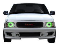 GMC Sonoma ColorChase LED Halo Headlight Kit 1994-1997