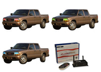 GMC Sonoma V.3 Fusion Color Change LED Halo Headlight Kit 1998-2004