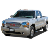 GMC Sierra Denali ColorChase LED Halo Headlight Kit 2001-2006