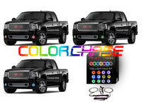 GMC Sierra ColorChase LED Halo Fog Light Kit 2007-2013