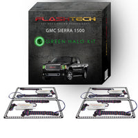 GMC Sierra V.3 Fusion Color Change LED Halo Headlight Kit 2007-2013