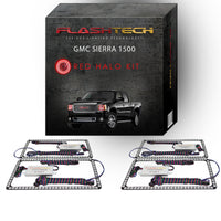 GMC Sierra V.3 Fusion Color Change LED Halo Headlight Kit 2007-2013