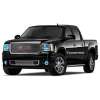 GMC Sierra V.3 Fusion Color Change Headlight & LED Halo Fog Light Kit 2007-2013