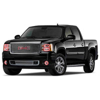 GMC Sierra V.3 Fusion Color Change Headlight & LED Halo Fog Light Kit 2007-2013