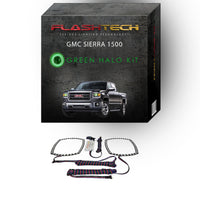GMC Sierra V.3 Fusion Color Change LED Halo Headlight Kit 2014-2015