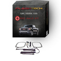 GMC Sierra V.3 Fusion Color Change LED Halo Headlight Kit 2014-2015