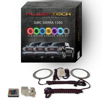 GMC Sierra V.3 Fusion Color Change LED Halo Fog Light Kit 2014-2016