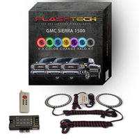 GMC Sierra V.3 Fusion Color Change LED Halo Fog Light Kit 2014-2016