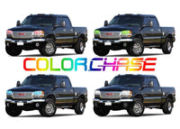 GMC Sierra ColorChase LED Halo Headlight Kit 1999-2006