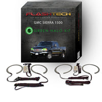 GMC Sierra V.3 Fusion Color Change LED Halo Headlight Kit 1999-2006