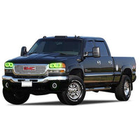 GMC Sierra ColorChase LED Halo Headlight Kit 1999-2006
