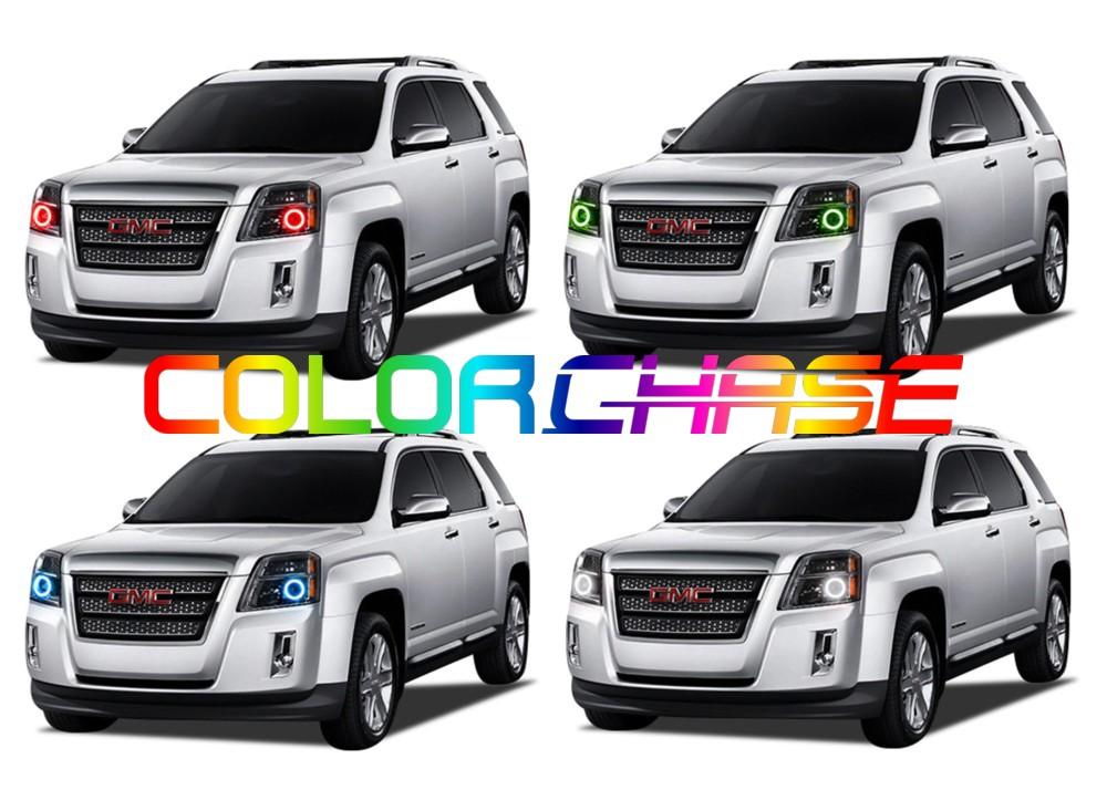 GMC Terrain ColorChase LED Halo Headlight Kit 2010-2016