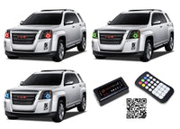 GMC Terrain V.3 Fusion Color Change LED Halo Headlight Kit 2010-2016