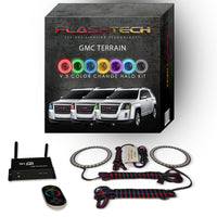 GMC Terrain V.3 Fusion Color Change LED Halo Headlight Kit 2010-2016