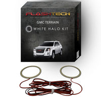 GMC Terrain White LED Halo Headlight Kit 2010-2016