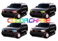 GMC Yukon ColorChase LED Halo Headlight Kit 2000-2006