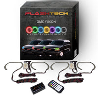 GMC Yukon V.3 Fusion Color Change LED Halo Headlight Kit 2000-2006