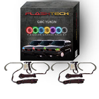 GMC Yukon V.3 Fusion Color Change LED Halo Headlight Kit 2000-2006