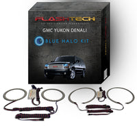 GMC Yukon Denali V.3 Fusion Color Change LED Halo Headlight Kit 2001-2006
