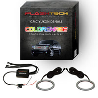GMC Yukon Denali ColorChase LED Halo Fog Light Kit 2001-2006