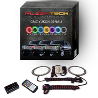 GMC Yukon Denali V.3 Fusion Color Change LED Halo Fog Light Kit 2001-2006