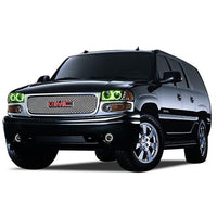 GMC Yukon Denali ColorChase LED Halo Headlight Kit 2001-2006