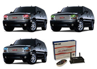 GMC Yukon Denali V.3 Fusion Color Change LED Halo Headlight Kit 2001-2006