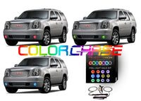 GMC Yukon ColorChase LED Halo Fog Light Kit 2007-2013