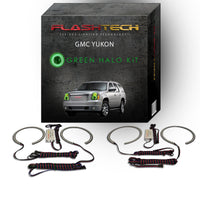 GMC Yukon V.3 Fusion Color Change LED Halo Headlight Kit 2007-2013