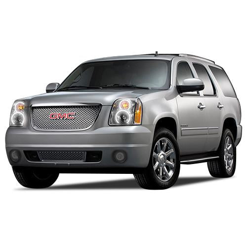 GMC Yukon White LED Halo Headlight Kit 2007-2013