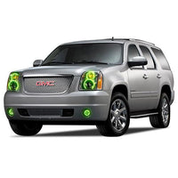 GMC Yukon ColorChase Headlight & LED Halo Fog Light Kit 2007-2013