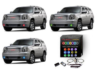 GMC Yukon V.3 Fusion Color Change LED Halo Fog Light Kit 2007-2013