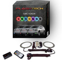 GMC Yukon V.3 Fusion Color Change LED Halo Fog Light Kit 2007-2013