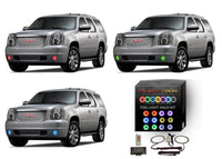 GMC Yukon V.3 Fusion Color Change LED Halo Fog Light Kit 2007-2013