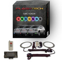 GMC Yukon V.3 Fusion Color Change LED Halo Fog Light Kit 2007-2013