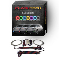GMC Yukon V.3 Fusion Color Change LED Halo Fog Light Kit 2007-2013