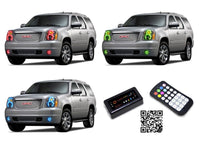 GMC Yukon V.3 Fusion Color Change Headlight & LED Halo Fog Light Kit 2007-2013