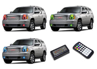 GMC Yukon V.3 Fusion Color Change Headlight & LED Halo Fog Light Kit 2007-2013